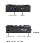Mini PC Intel Celeron N2840 2GB RAM 32GB SSD Windows/Linux