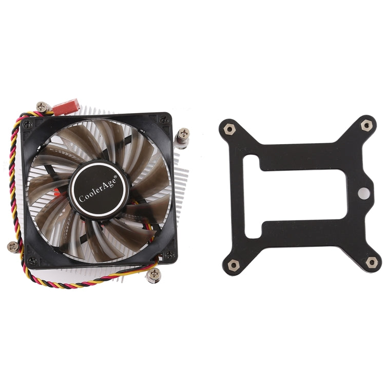 Ventola raffreddamento CPU 12V 80x80x15mm con nucleo in rame