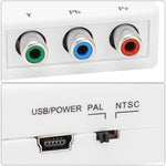 Adattatore convertitore video YPBPR a CVBS USB 5V