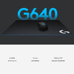 Tappetino mouse gaming morbido Logitech G640 46x40 cm