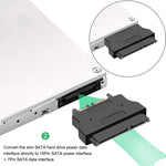 Adattatore SATA 22 pin femmina a SATA Slimline 13 pin maschio