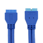 Prolunga USB 3.0 20 pin femmina a maschio 50 cm