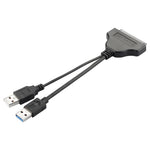 Cavo USB 3.0 a SATA 3G 15 cm per hard disk 2,5" e 3,5"