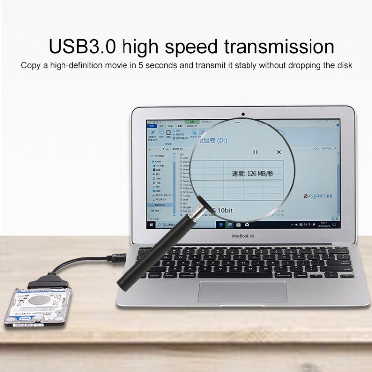 Cavo USB 3.0 a SATA 6G 15 cm per hard disk e SSD