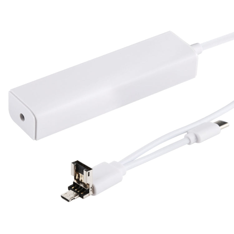 Convertitore HUB USB-C 3 in 1 con 4 porte USB 2.0