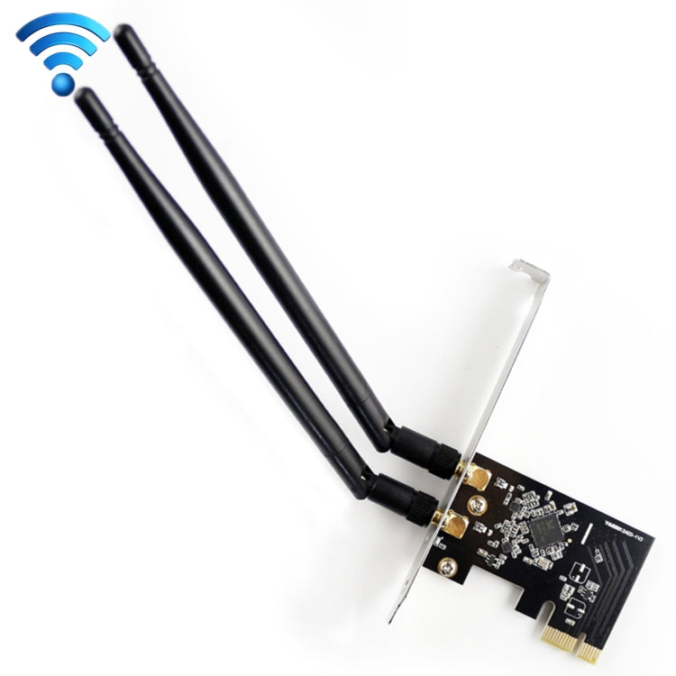 Scheda di rete wireless PCI-E dual band 1200Mbps con 2 antenne