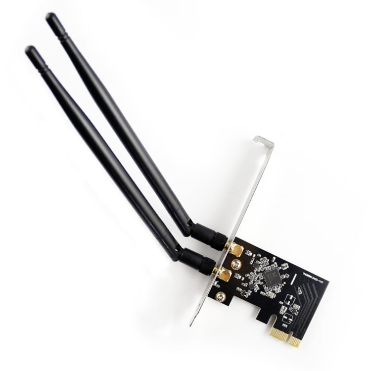 Scheda di rete wireless PCI-E dual band 1200Mbps con 2 antenne