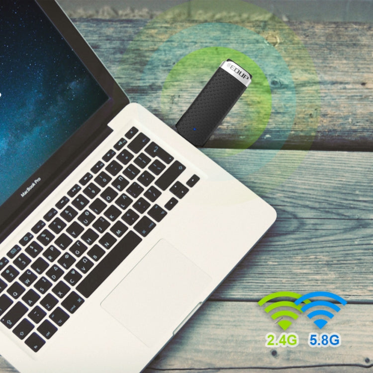 Adattatore Ethernet USB 3.0 1200 Mbps EDUP EP-AC1617