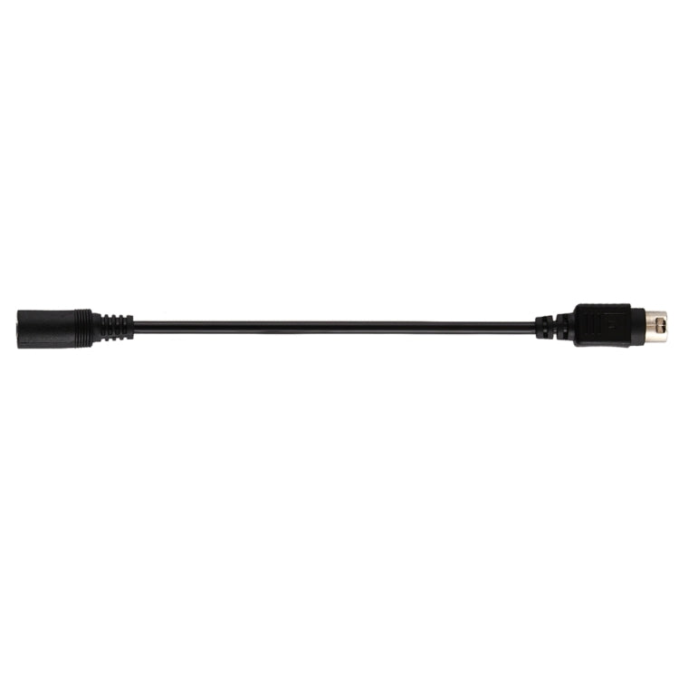 Cavo alimentazione DC 3 pin DIN a 5,5x2,5 mm 13 cm