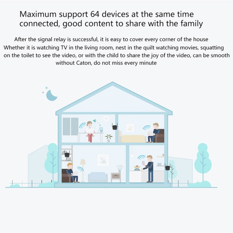 Extender WiFi Xiaomi Mi Amplifier Pro 300Mbps con 2 antenne