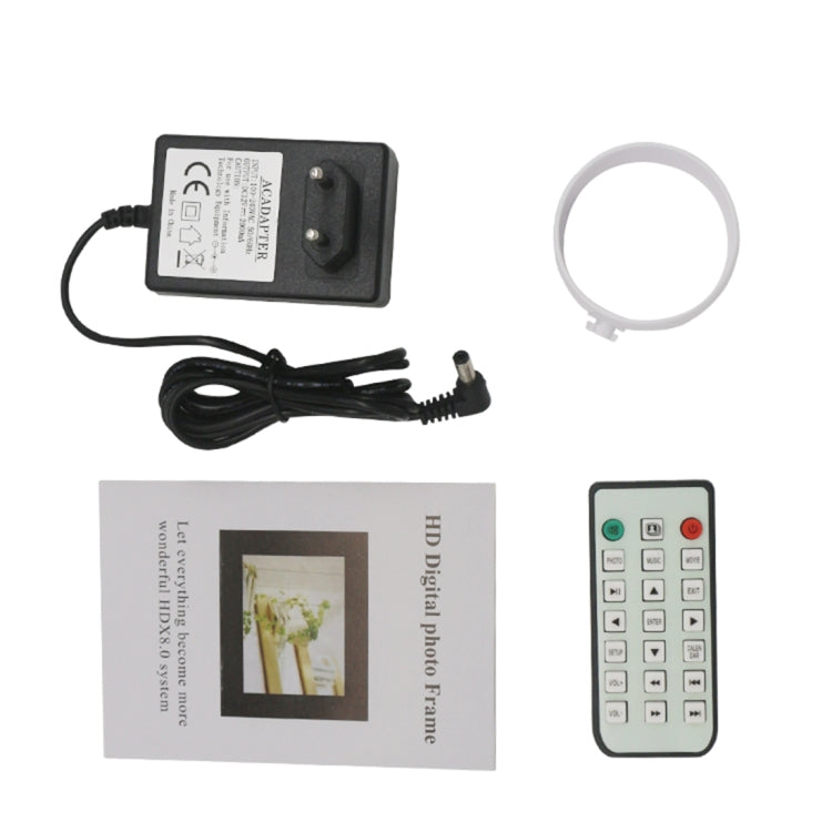 Cornice digitale LED 17 pollici con telecomando e supporto USB/SD - immagine 9