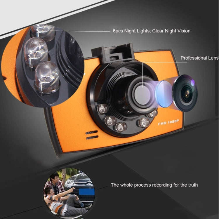 Generalplus DVR auto 720P LCD 2,4" con visione notturna