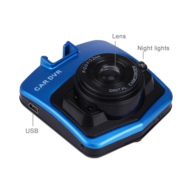 Videocamera auto DVR 480P con display LCD 2,4" e visione notturna
