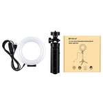 Anello LED USB dimmerabile da 4,7 pollici con treppiede tascabile - immagine 8