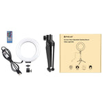Luce anello LED PULUZ RGBW 6,2 pollici con treppiede e telecomando - immagine 13
