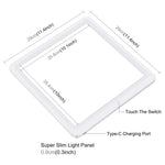 PULUZ Tenda da tiro con luce ad anello pieghevole da 30 cm per illuminazione fotografica con pannello luminoso senza ombre, 30cm Box + Shadowless Light