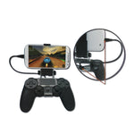 Supporto morsetto OTG per smartphone fino a 6 pollici