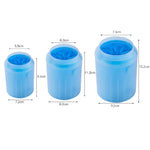 Strumento pulizia zampe cane e gatto in silicone 19cm