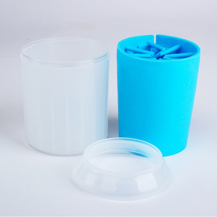 Strumento pulizia zampe cane e gatto in silicone 19cm
