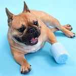 Strumento pulizia zampe cane e gatto in silicone 19cm
