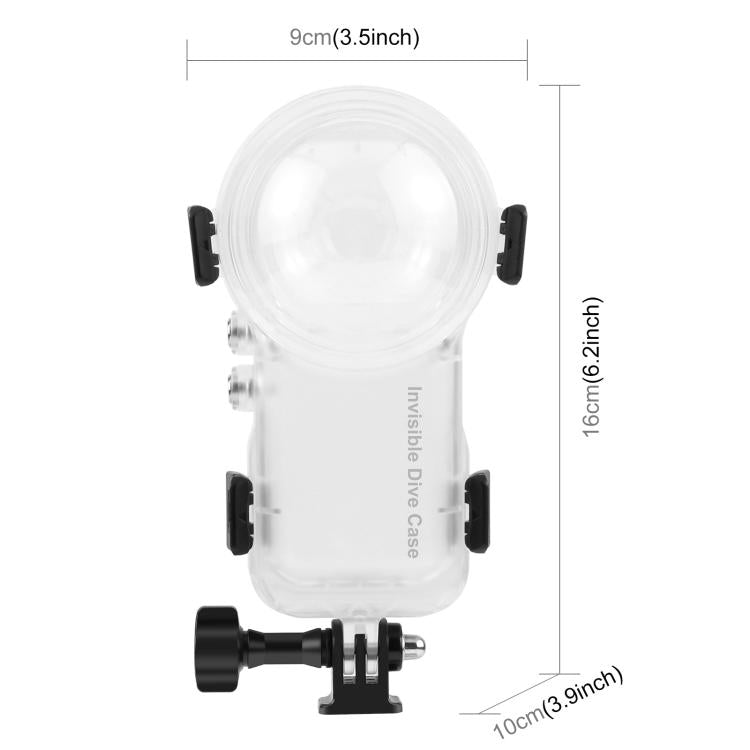 Custodia subacquea impermeabile per Insta360 X4 Air