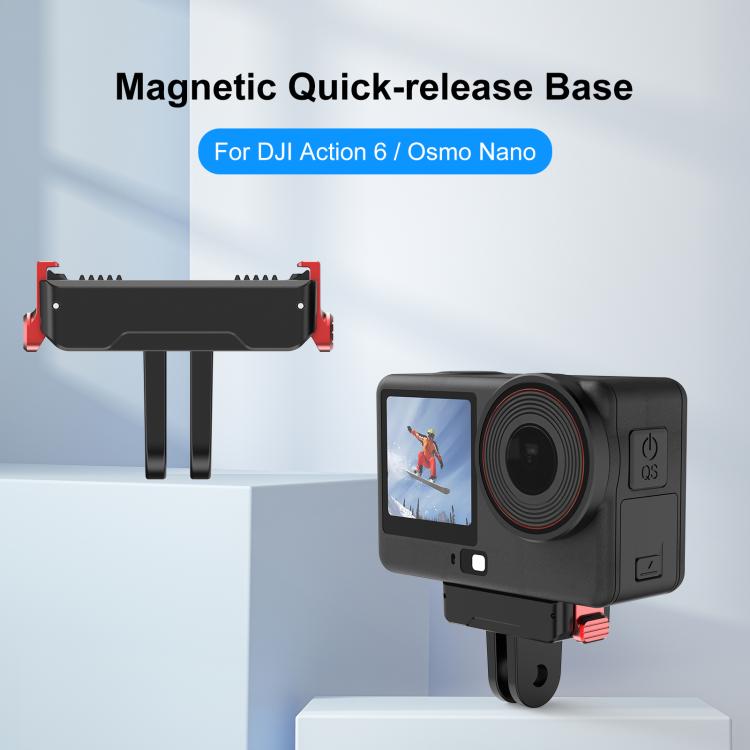Supporto magnetico a sgancio rapido per DJI Osmo Action 6