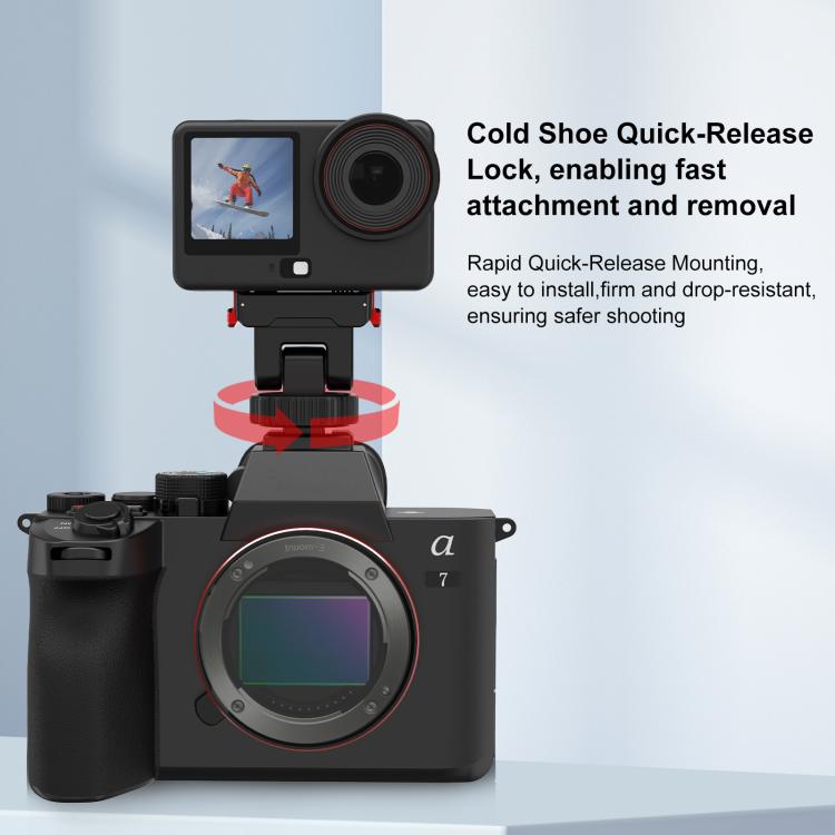 Base montaggio rapido in plastica per DJI Osmo Action 6