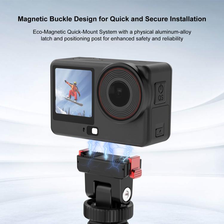 Base montaggio rapido in plastica per DJI Osmo Action 6
