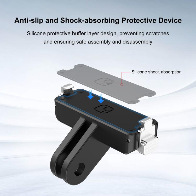 Base montaggio magnetica Quick Release per Insta360 GO Ultra