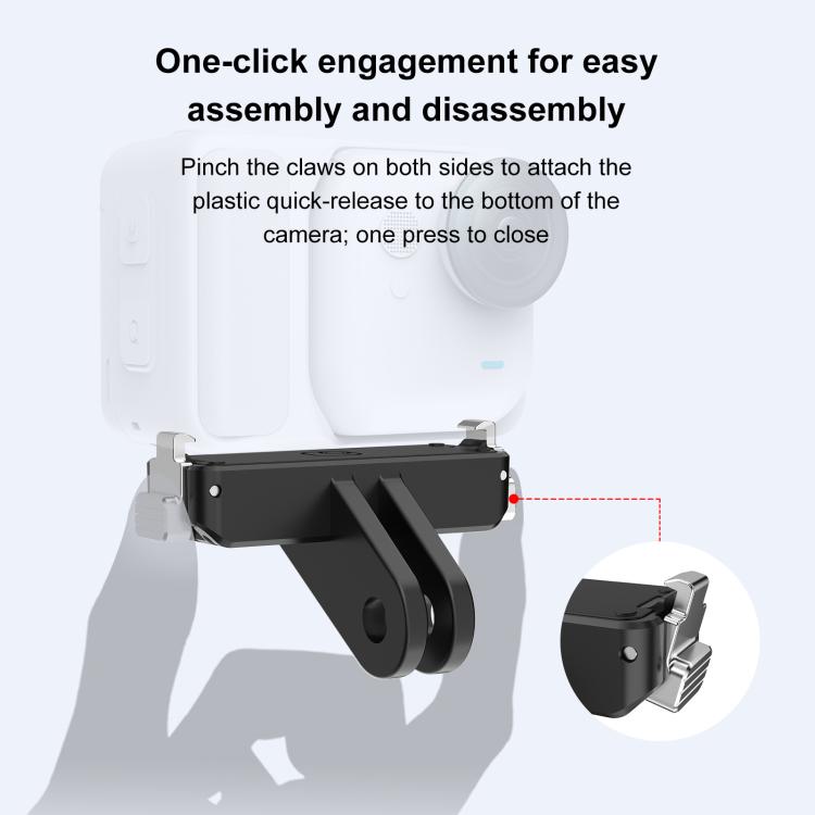 Base montaggio magnetica Quick Release per Insta360 GO Ultra