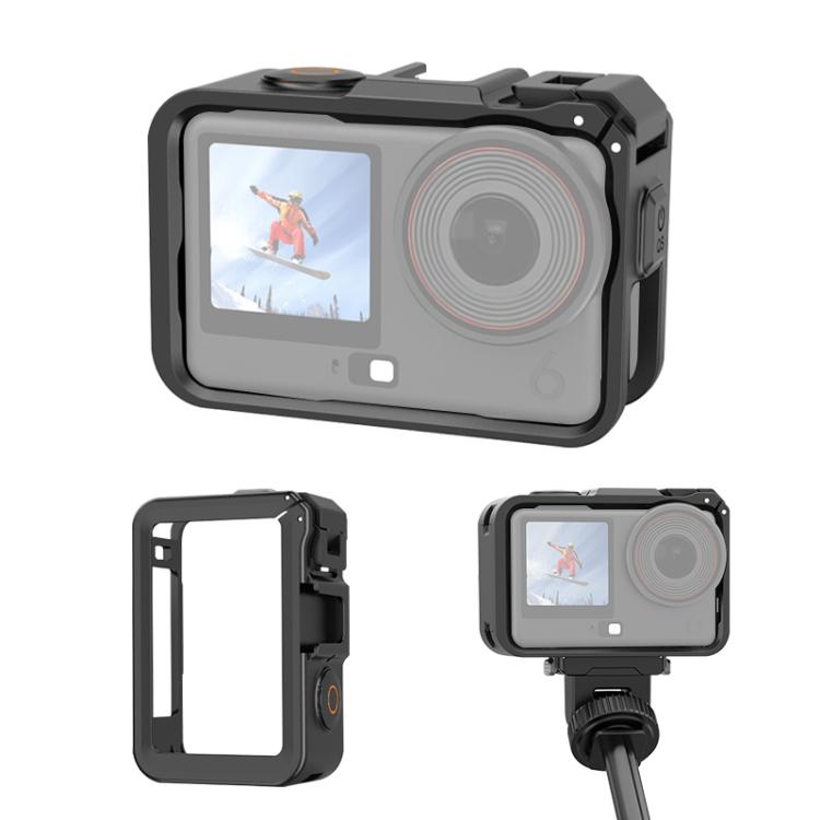 Gabbia in plastica per DJI Osmo Action 6 con slitta a caldo