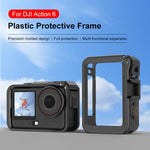 Gabbia in plastica per DJI Osmo Action 6 con slitta a caldo