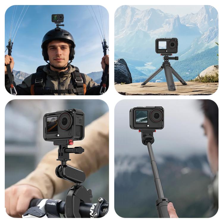 Gabbia in plastica per DJI Osmo Action 6 con slitta a caldo