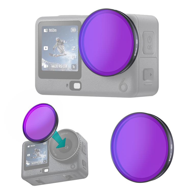 Filtro ND32 per DJI Osmo Action 6 in vetro ottico