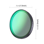 Filtro CPL per obiettivo DJI Osmo Action 6 in vetro ottico