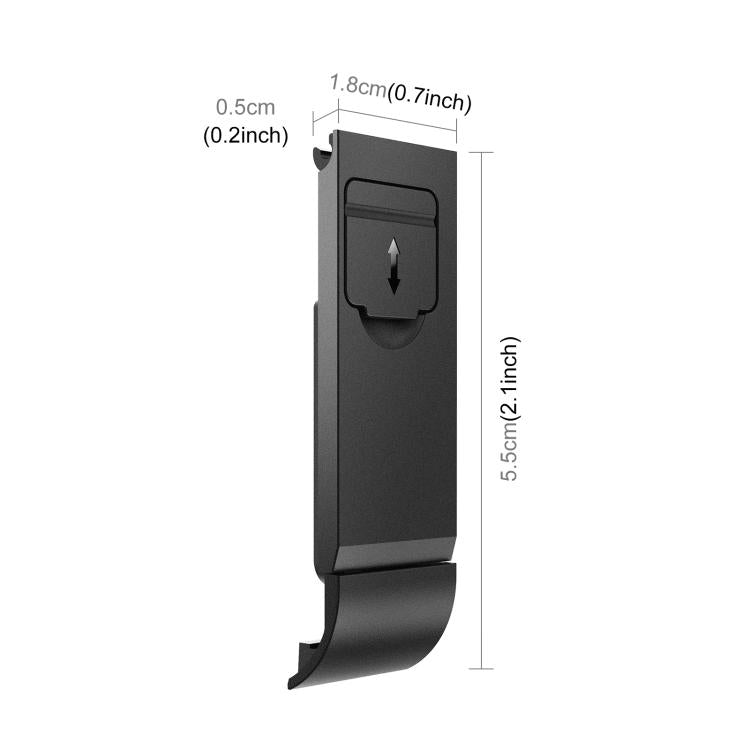 Coperchio laterale batteria in ABS per GoPro MAX2