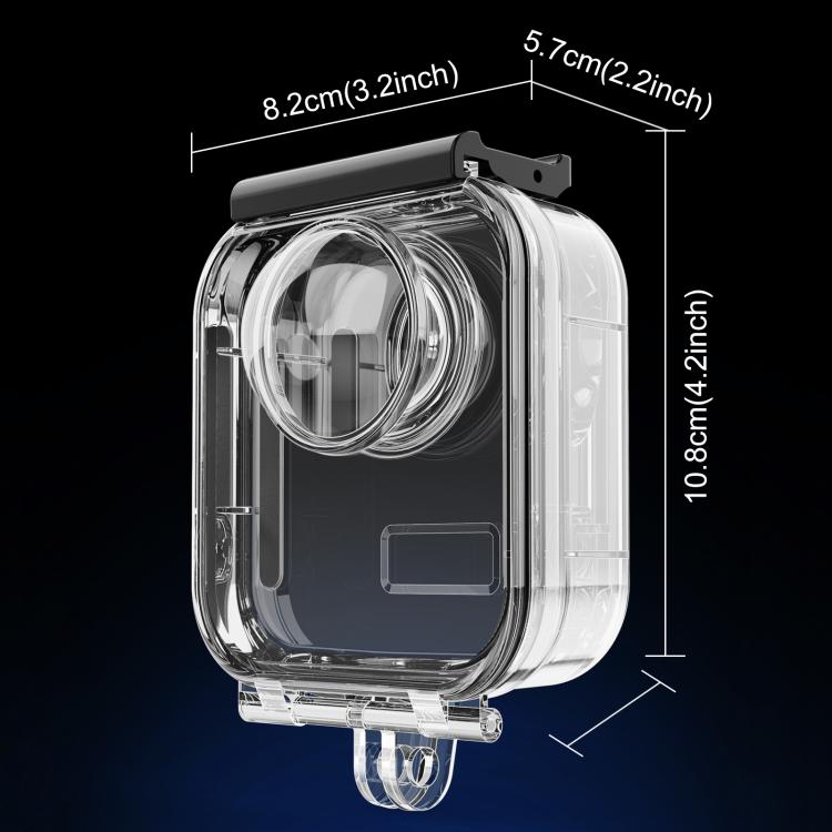 Custodia impermeabile per GoPro MAX2 fino a 50 m