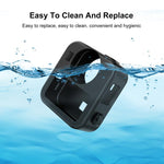 Custodia protettiva in silicone per GoPro MAX2 con copriobiettivo