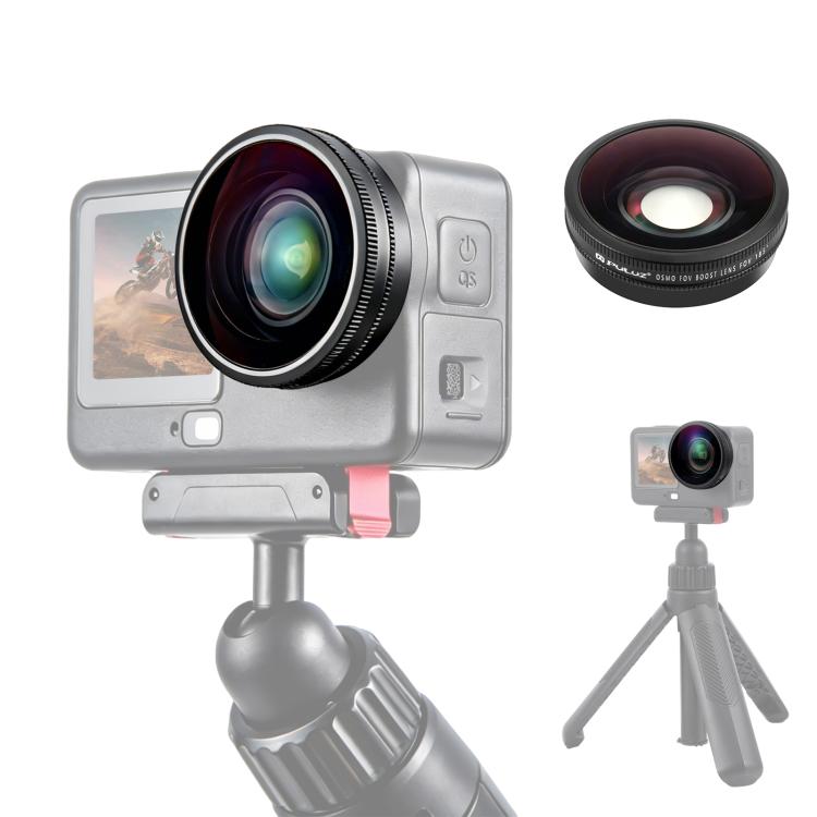 Obiettivo grandangolare 185° per DJI Osmo Action 6