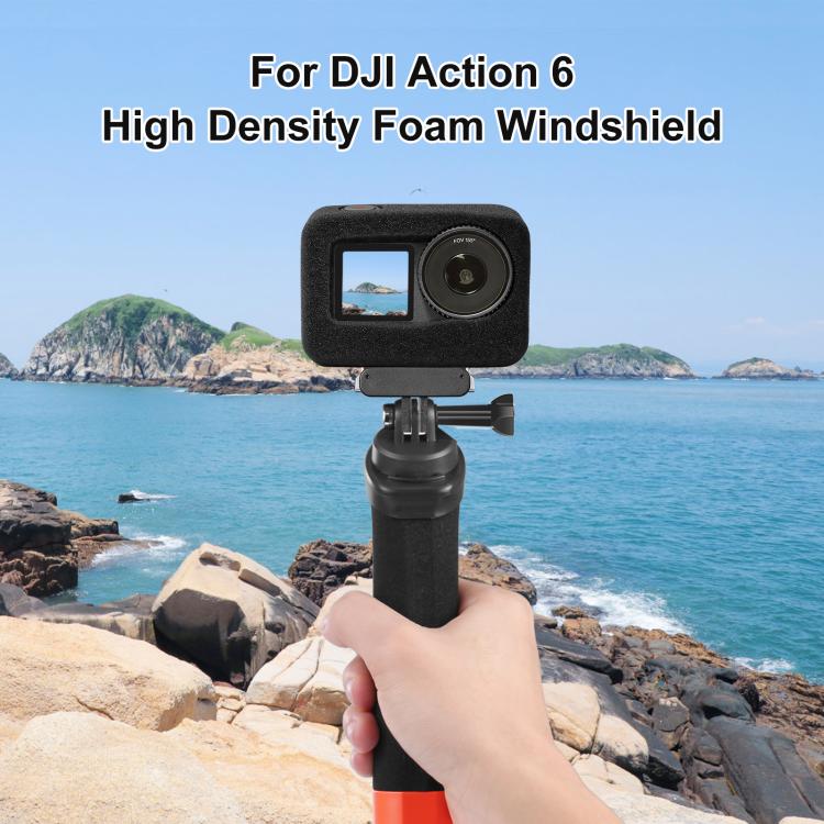 Parabrezza in schiuma per DJI Osmo Action 6