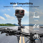 Supporto in lega di alluminio per gimbal a 3 vie