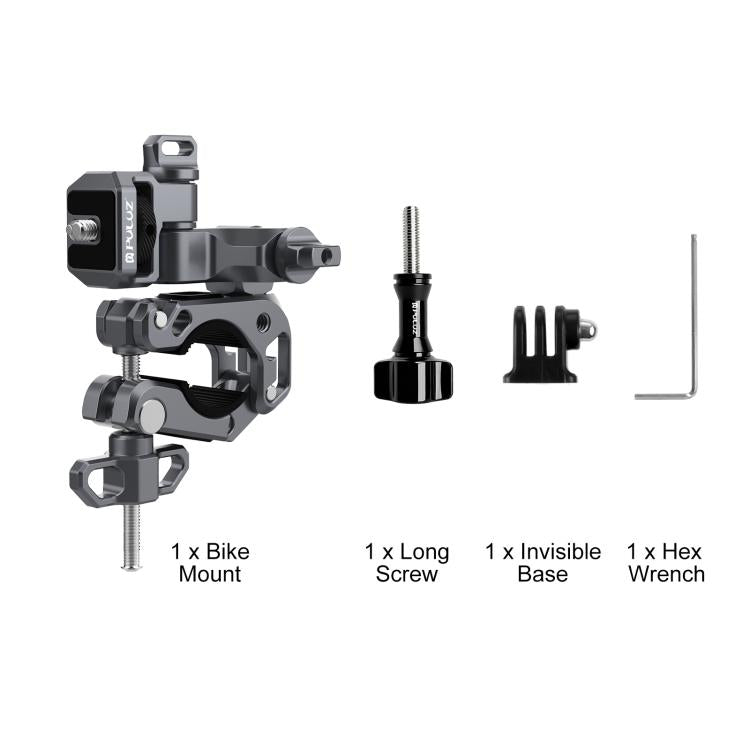 Supporto in lega di alluminio per gimbal a 3 vie