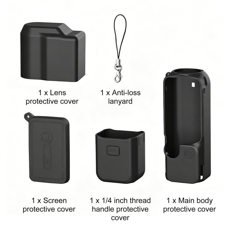Cover in silicone TPU 4 in 1 per DJI Osmo Pocket 4