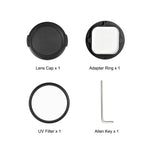 Anello adattatore filtro UV 58 mm per GoPro Mission 1/1 Pro