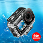 Custodia subacquea impermeabile per DJI Action 5 Pro 4 3