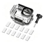 Custodia subacquea impermeabile per DJI Action 5 Pro 4 3