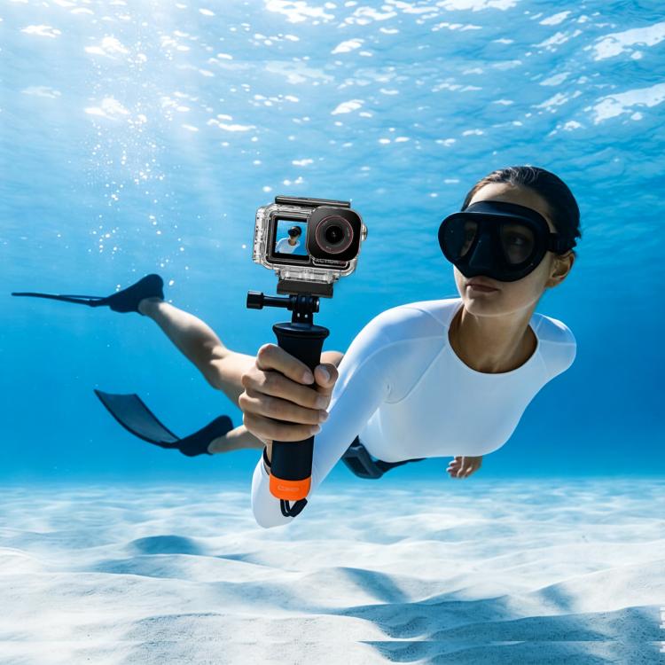 Custodia subacquea impermeabile per DJI Action 5 Pro 4 3