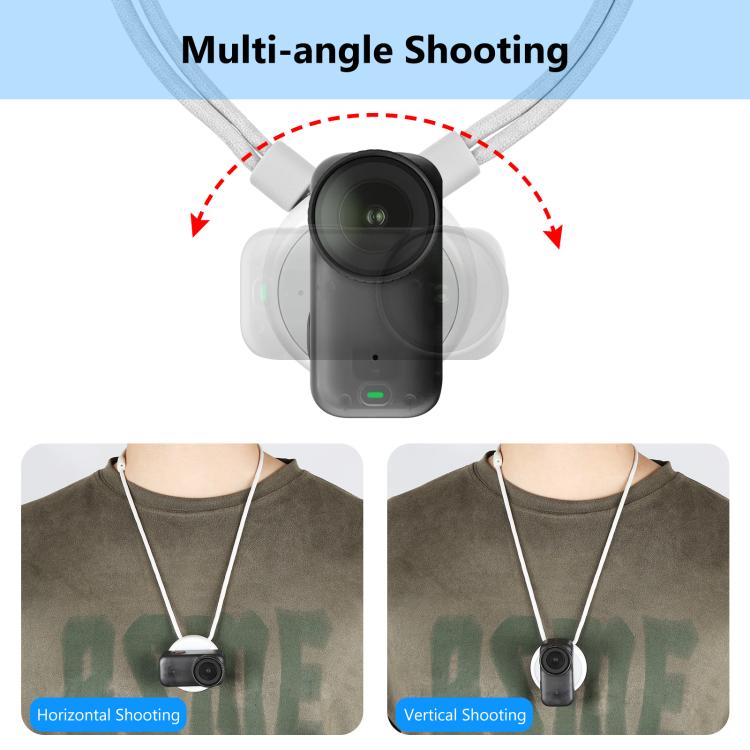Supporto magnetico a sgancio rapido per DJI Osmo Nano e Insta360
