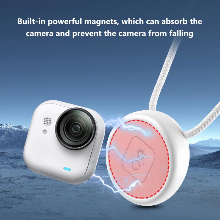 Supporto magnetico per ciondolo compatibile Insta360 GO Ultra