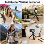 Per Insta360 X6 PULEZ Piastra a sgancio rapido orizzontale magnetica con staffa a L, For Insta360 X6